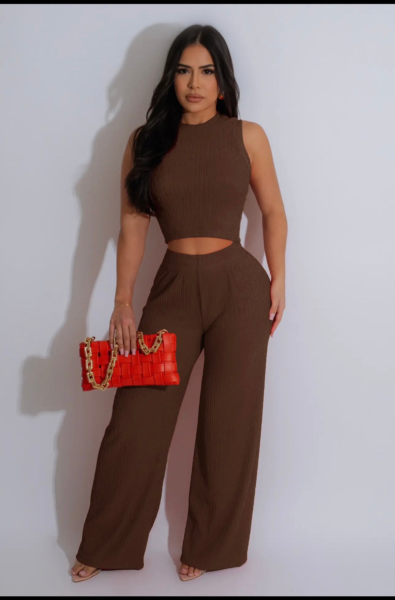 Crop top &pants set